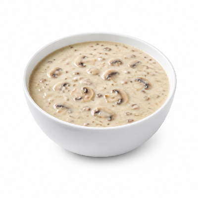 La Madeleine Homemade Soupes Cream of Mushroom Lrg