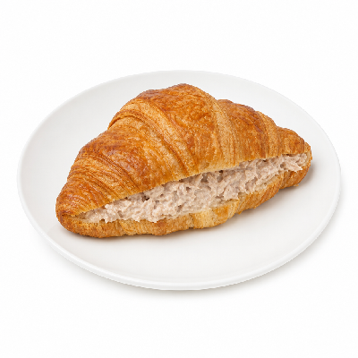 La Madeleine Les Sandwiches Half Bistro Tuna Salade Croissant Half