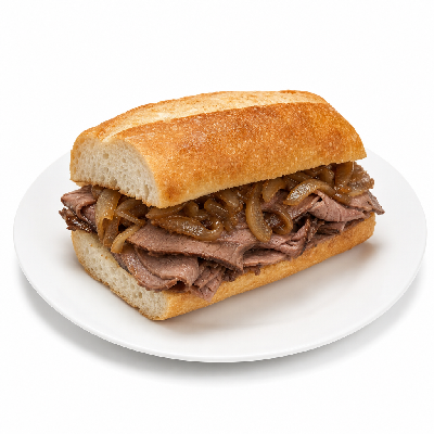 La Madeleine Les Sandwiches Half Gourmet French Dip Au Caramelized Onions Half
