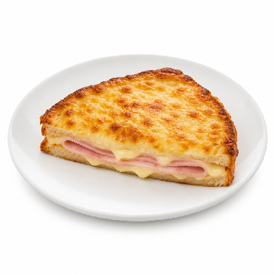 La Madeleine Les Sandwiches Half Signature Croque Monsieur (Half)