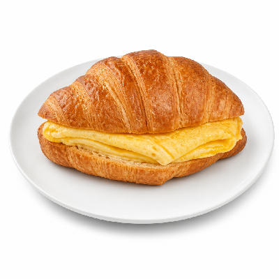 La Madeleine Omelette Base Croissant