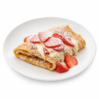 La Madeleine Petit Dejeuner Crepe Romanoff
