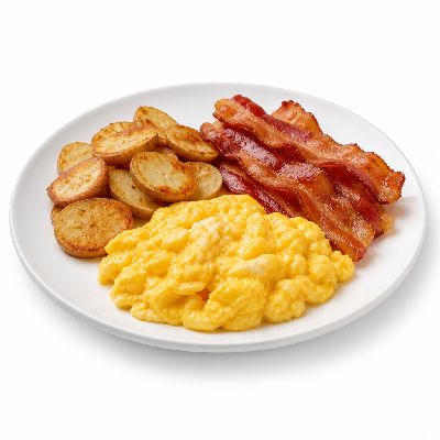 La Madeleine Petit Dejeuner French Country Breakfast with Bacon