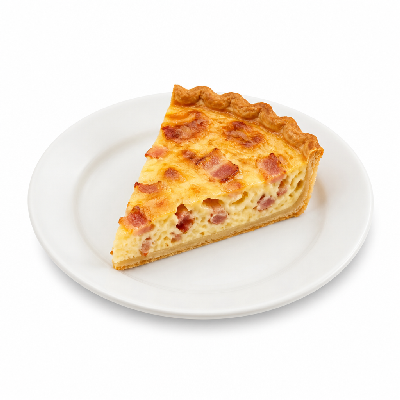 La Madeleine Petit Dejeuner Quiche Lorraine