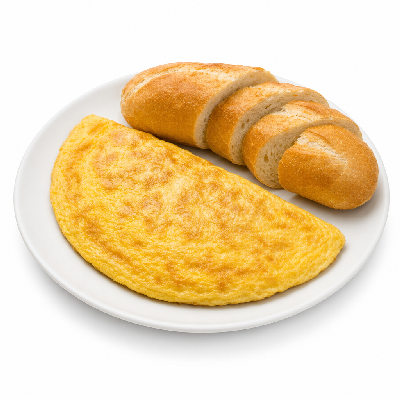 La Madeleine Petit Dejeuner Smart Choice Omelette with Baguette