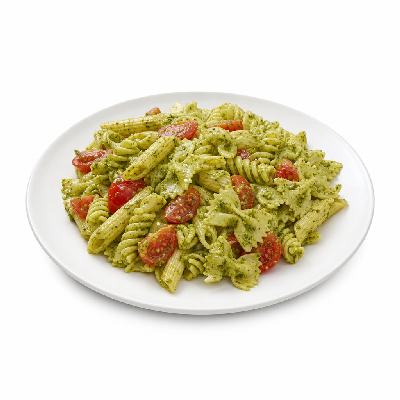 La Madeleine Tomato Basil Pesto Pasta Salad