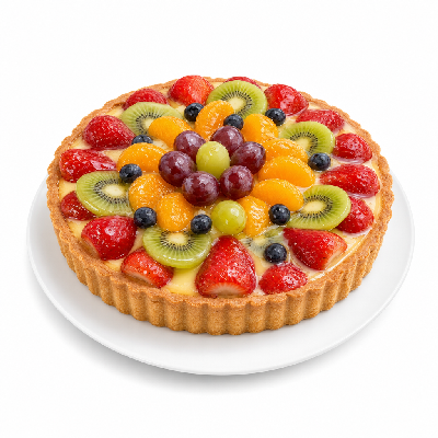 La Madeleine Whole Desserts Fresh Fruit Tart 6p