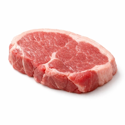 Lamb australian imported fresh leg sirloin chops boneless separable lean only trimmed to 1/8" fat raw