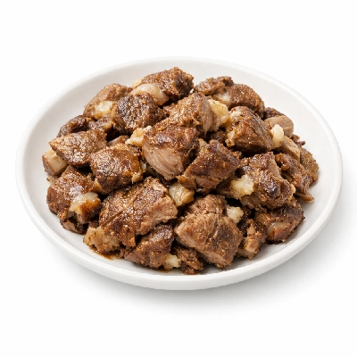 Lamb australian imported fresh separable fat cooked