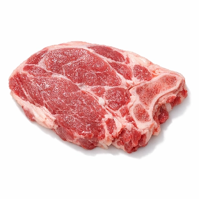 Lamb australian imported fresh shoulder blade separable lean and fat trimmed to 1/8" raw