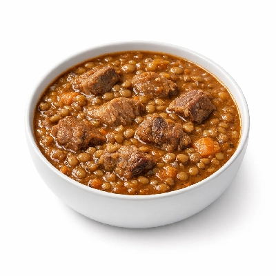 Lamb and Curried Lentil Stew