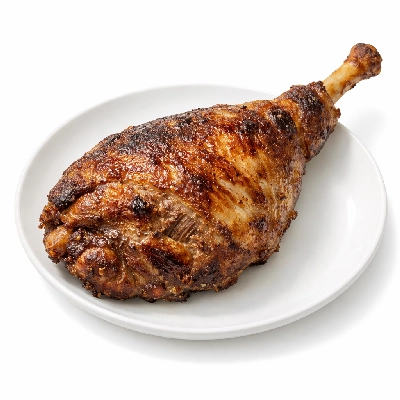 Lamb new zealand imported frozen leg whole shank and sirloin separable lean fat cooked roasted