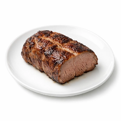 Lamb new zealand imported frozen loin separable lean and fat cooked broiled