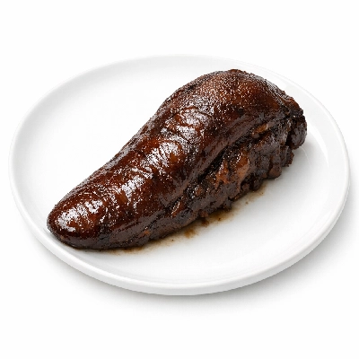 Lamb variety meats and by-products tongue cooked braised