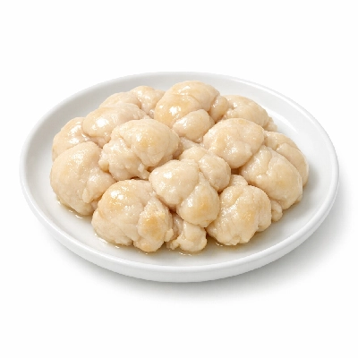 Lamb veal & game new zealand imported sweetbread cooked soaked and simmered