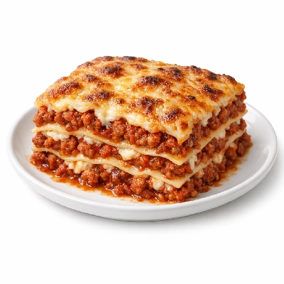Lasagna with meat & sauce low-fat frozen entree