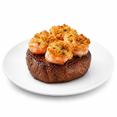 Legal Sea Foods Filet with Baked Stuffed Shrimp