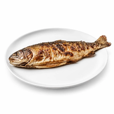 Legal Sea Foods Grilled Trout Rainbow Dinner No Sides