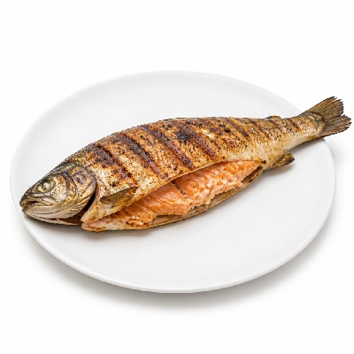 Legal Sea Foods Grilled Trout Rainbow Lunch Sides