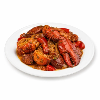 Legal Sea Foods Lobster Bake with Chorizo
