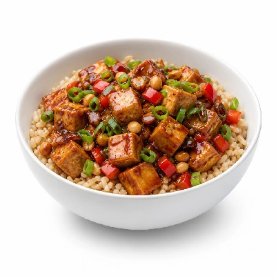 Legal Sea Foods Mains Kung Pao Tofu Brown Rice Bowl Dinner