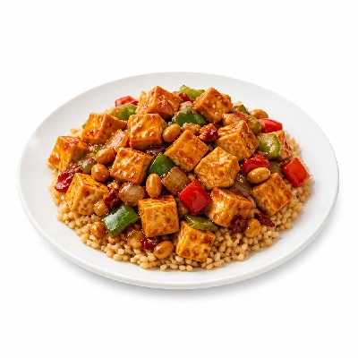 Legal Sea Foods Mains Kung Pao Tofu Brown Rice Bowl Lunch