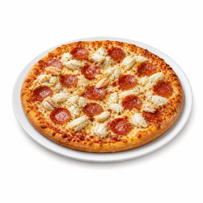 Legal Sea Foods Mains Pizza Crab Pepperoni
