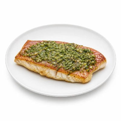 Legal Sea Foods Mains Red Snapper Salsa Verde