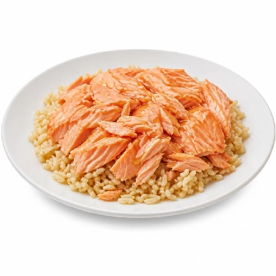 Legal Sea Foods Mains Salmon Brown Rice Bowl Dinner