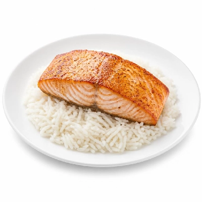 Legal Sea Foods Mains Salmon Jasmine Rice Bowl