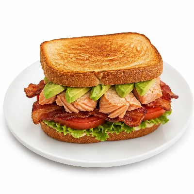 Legal Sea Foods Sandwiches Salmon Avocado BLT No Sides