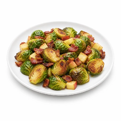 Legal Sea Foods Sides Premium Market Vegetable Brussels Sprouts Apple Bacon