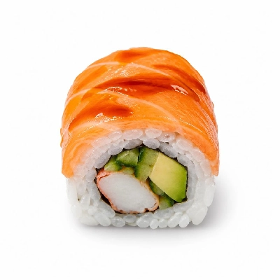 Legal Sea Foods Sushi Orange Dragon Roll