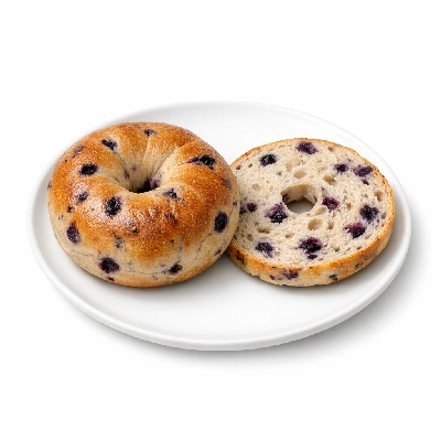 Lender bagel shop blueberry bagels