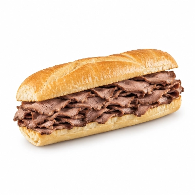Lennys Grill & Subs Deli Sandwiches 10 Inch Roast Beef Extra Meat