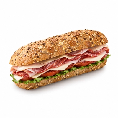 Lennys Grill & Subs Deli Sandwiches 10 Inch The Italian Multigrain