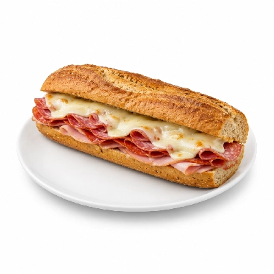Lennys Grill & Subs Deli Sandwiches 10 Inch The Italian Wheat