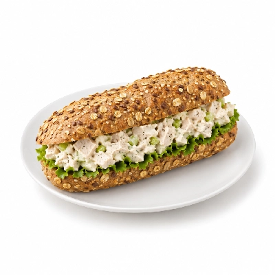 Lennys Grill & Subs Deli Sandwiches 15 Inch Chicken Salad Multigrain