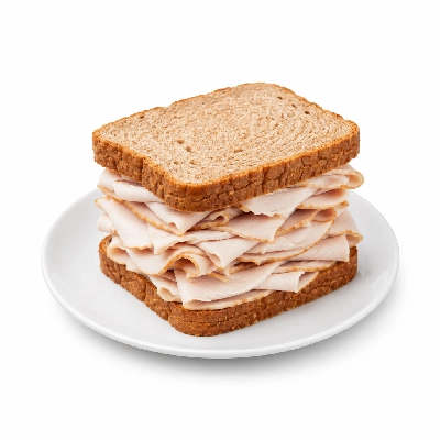 Lennys Grill & Subs Deli Sandwiches 15 Inch Mile High Turkey Wheat
