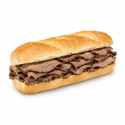 Lennys Grill & Subs Deli Sandwiches 15 Inch Roast Beef Extra Meat