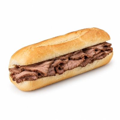 Lennys Grill & Subs Deli Sandwiches 15 Inch Roast Beef White
