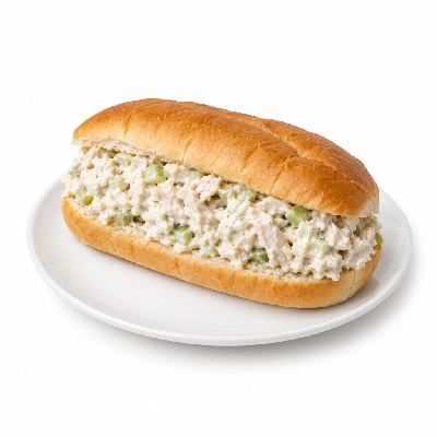 Lennys Grill & Subs Deli Sandwiches 5 Inch Chicken Salad Extra Meat