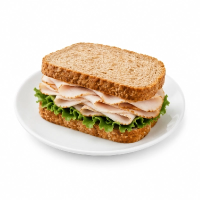 Lennys Grill & Subs Deli Sandwiches 5 Inch Mile High Turkey Wheat