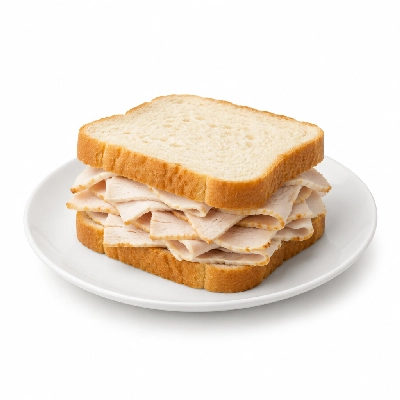 Lennys Grill & Subs Deli Sandwiches 5 Inch Mile High Turkey White