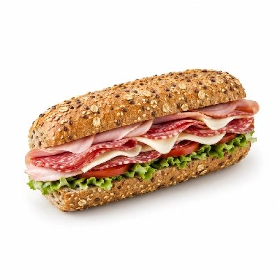 Lennys Grill & Subs Deli Sandwiches 5 Inch The Italian Multigrain