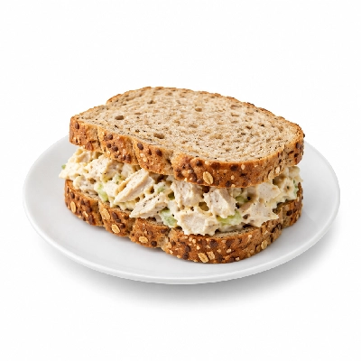 Lennys Grill & Subs Deli Sandwiches 7.5 Inch Chicken Salad Multigrain