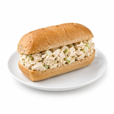 Lennys Grill & Subs Deli Sandwiches 7.5 Inch Chicken Salad Wheat