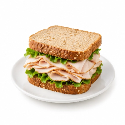 Lennys Grill & Subs Deli Sandwiches 7.5 Inch Mile High Turkey Wheat