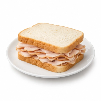 Lennys Grill & Subs Deli Sandwiches 7.5 Inch Mile High Turkey White