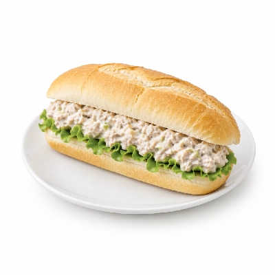 Lennys Grill & Subs Deli Sandwiches 7.5 Inch Tuna Salad Extra Meat
